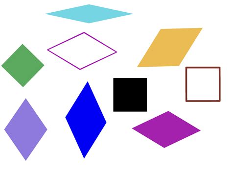 Quadrilateral Shapes For Kids