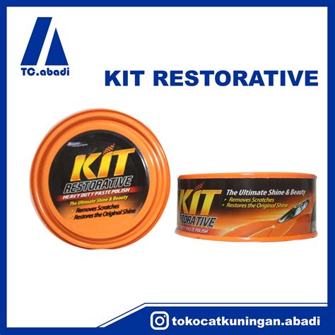 Jual Kit Kaleng Orange Restorative Heavy Duty Paste Polish Gr