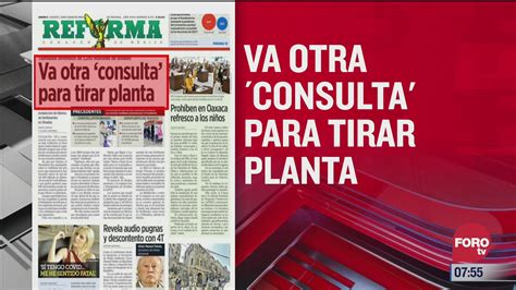 Análisis De Las Portadas Nacionales E Internacionales Noticieros Televisa