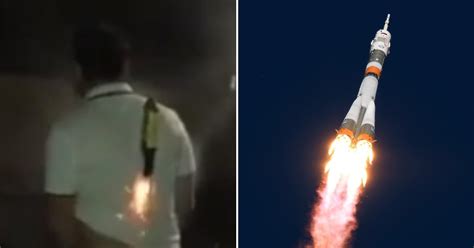 Man Was Filmed Firing A Rocket From Between His Bum Cheeks Small Joys