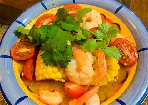 Langkah Membuat Sup Udang Jagung Asam Pedas Resep No 53 Legit RESEP US