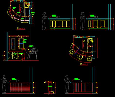 Bar Furniture Dwg Block For Autocad • Designs Cad