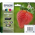 Epson Multipack 29 Fraise Cartouches D Encre D Origine 4 Couleurs