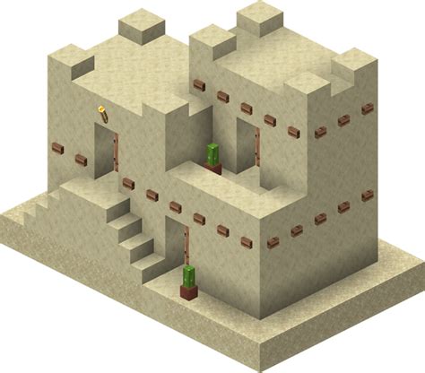 Village/Structure/Blueprints/Desert/Medium House 2 – Minecraft Wiki