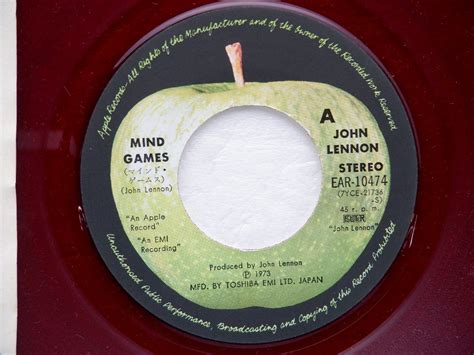 Yahooオークション John Lennonジョン・レノン「mind Gamesマイ