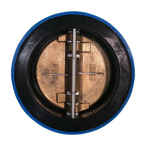 Full Rubber Lined Wafer Type Double Door Check Valve Flowsvalve