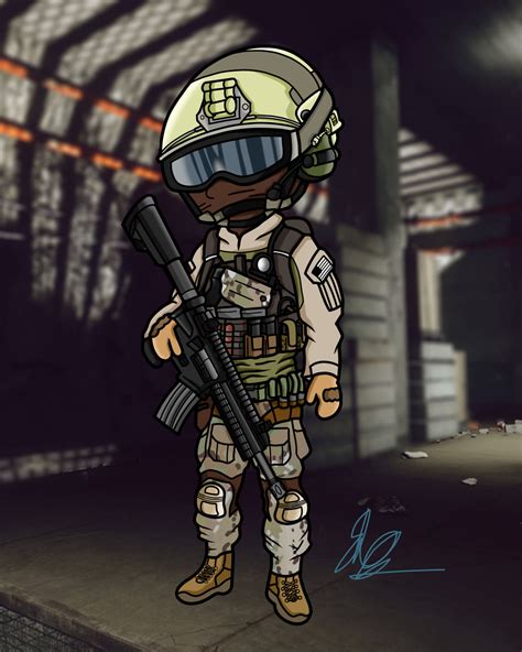 Chibi Bf4 Us Assault By Lordscout2017 On Deviantart