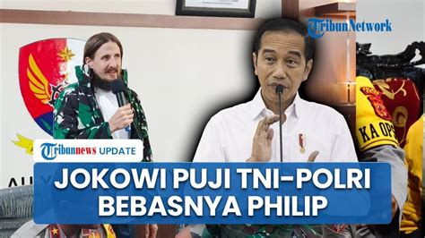 Jokowi Apresiasi TNI Polri Soal Pembebasan Pilot Susi Air Tapi Ogah