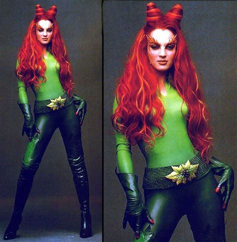 Uma Thurman As Poison Ivy In Batman And Robin Ivy Costume Poison Ivy