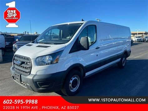 2020 Used Ford Transit Cargo Van T 250 148 Low Rf 9070 GVWR RWD At One