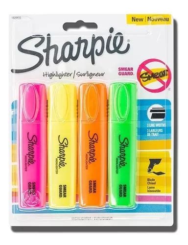 Blister X Colores De Resaltador Sharpie Blade Rosario