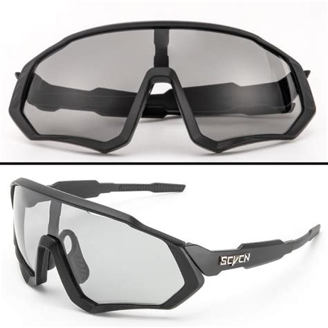 Scvcn Photochromic Cycling Glasses Men Women Outdoor Sports Bicycle