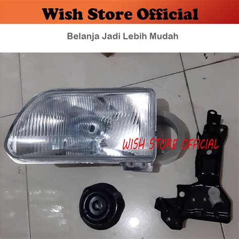 Jual HEAD LAMP LAMPU BESAR UTAMA DEPAN HEADLAMP Starlet Kapsul 1989