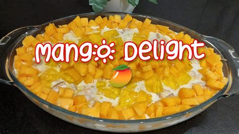 Mango Delight Recipe Summer Special Mango Delight Recipe Easy To Make Creamy Mango Delight