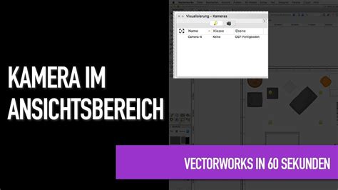 Kamera Im Ansichtsbereich Vectorworks In Sekunden Youtube