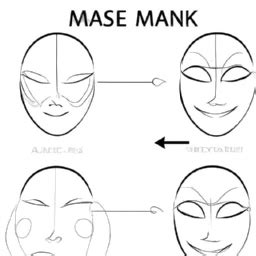 How To Draw A Mask - A Step By Step Drawing Guide – Custom Paint By Numbers