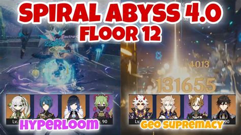 Spiral Abyss Floor New Region Fontaine Kuki Hyperbloom Ft Itto