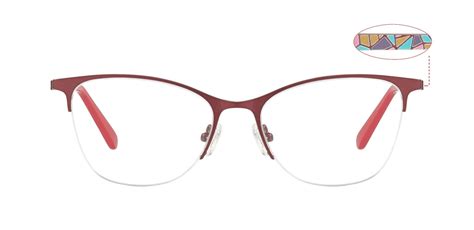 Karol Cat Eye Prescription Glasses - Red | Women's Eyeglasses | Payne ...