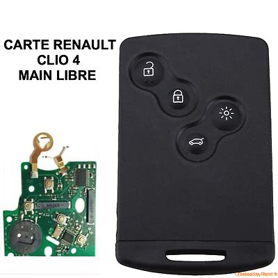 Carte Complete Renault Capture Clio Hitag Aes Coqueplip