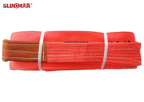 Lifting Hoisting Belt 5t Polyester Flat Webbing Slings Webbing Strap