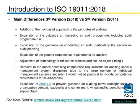 Overview Of Iso 190112018 Guidelines For Auditing Management Systems