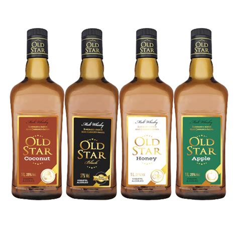 Whisky old star sabores 1L em Promoção na Americanas