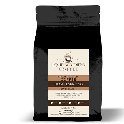 Decaf Espresso – Liquid Boyfriend