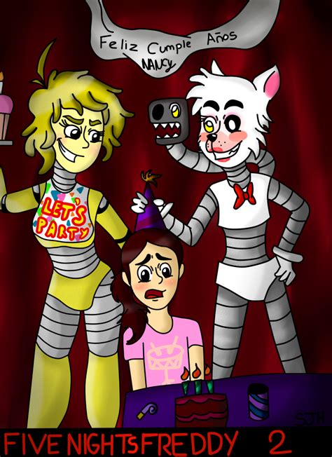 Five Nights Freddy 2 By Scarlettjh On Deviantart