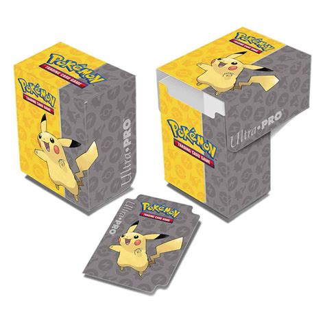 Deck Box Pokemon Pikachu Ultra Pro Original Shopee Brasil