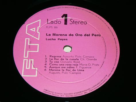 代購代標第一品牌－樂淘letao－lp（ペルー盤）／ペルー音楽 「lucha Reyes La Morena De Oro Del Peru