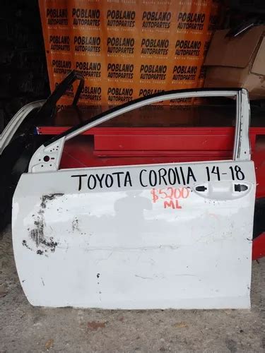 Puerta Delantera Izquierda Toyota Corolla Mercadolibre