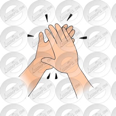 Free Vectors | Hands clapping - Clip Art Library