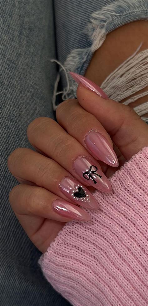 Captivating Valentines Day Nail Designs Coquette Valentines Day Nails