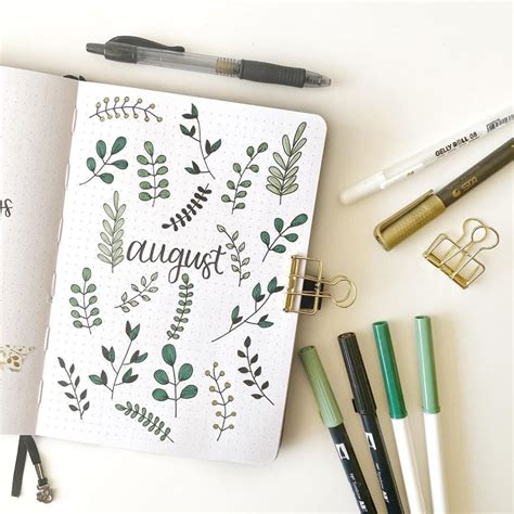 34 August Bullet Journal Ideas For Your Bujo Pages The Creatives Hour