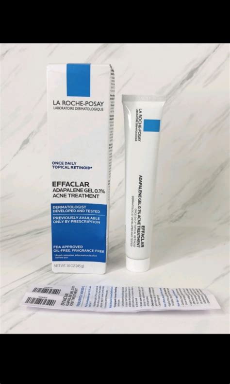 La Roche Posay Effaclar Adapalene Gel Acne Treatment Kesehatan