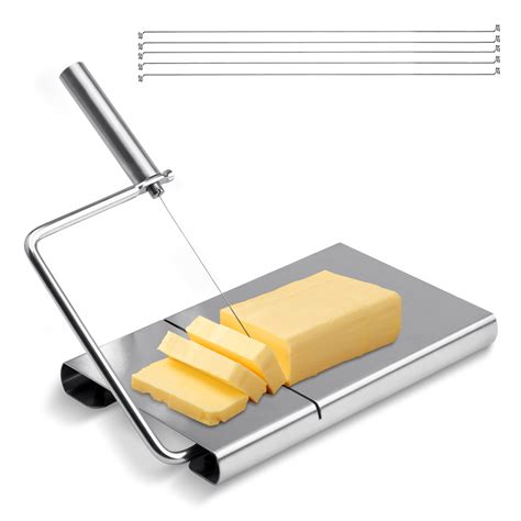 Enloy Stainless Steel Cheese Slicer Durable Kitchen Tool For Butter