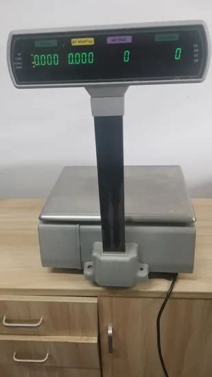 Price Computing Label Printing Barcode Scale Supermarket Weighing Scale