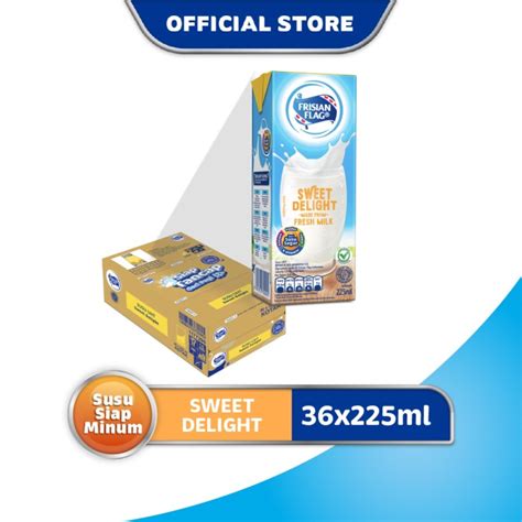 Promo Frisian Flag Purefarm Susu Uht Sweet Delight Ml Pcs