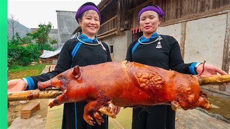 The SECRET FOODS of Vietnam's Tay Tribe!!! Rare Village Cooking ...