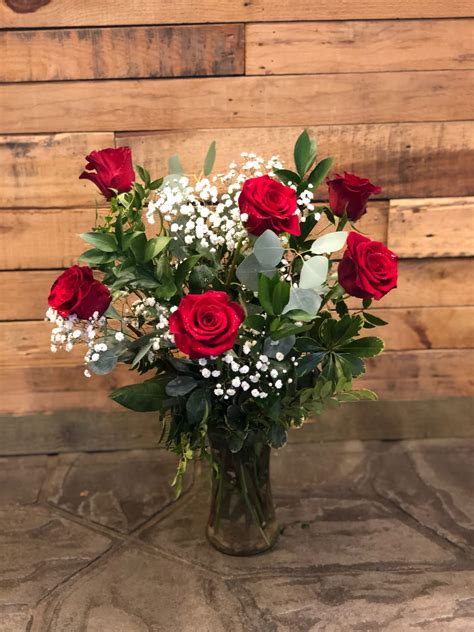 Half Dozen Roses In Vineland Nj The Flower Shoppe Limited