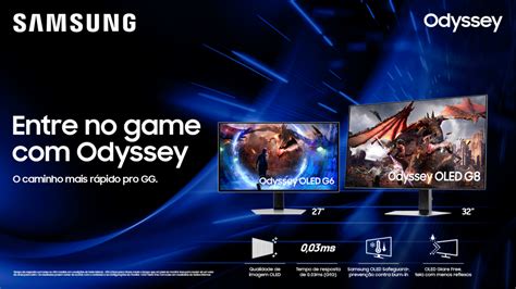 Samsung Anuncia Nova Campanha Para Os Monitores Gamer Odyssey E Renova