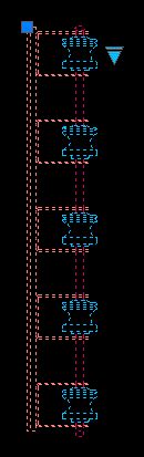 Estructuras En Baja Tension En AutoCAD Librería CAD