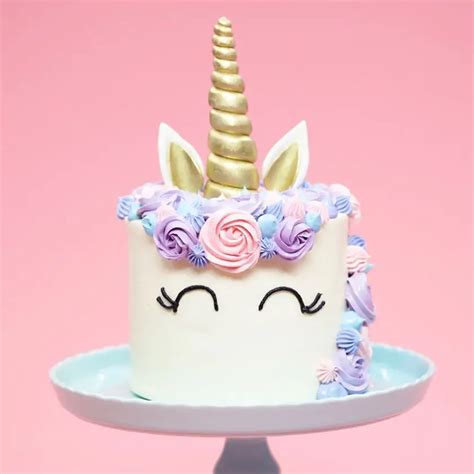 37 Pasteles De Unicornio Mágicos Súper Fáciles De Hacer Paso A Paso