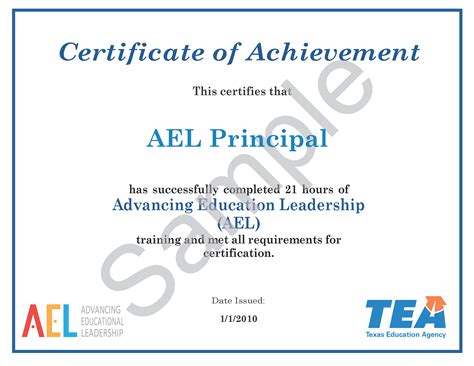 AEL Certificate Lookup - AEL