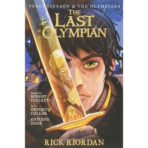 正版 Percy Jackson And The Olympians 5 The Last Olympian Graphic Novel