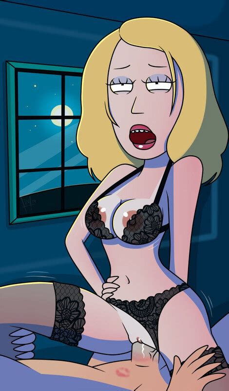 Cartoon Porn Sexy Blonde Milf From Rick And Porngirl1