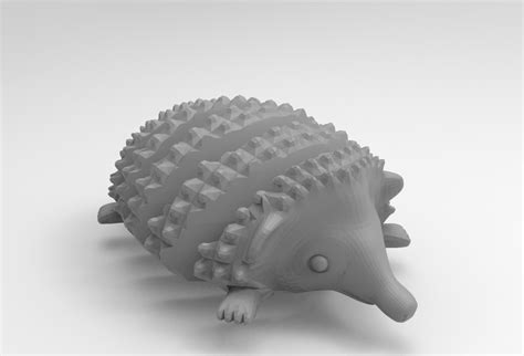 Free Stl File Articulated Hedgehog 🦔 ・3d Printer Design To Download・cults