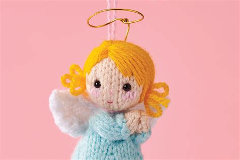 Knitted Angel Pattern Gathered