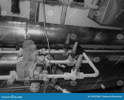 Ammonia Refrigerant Compressor As Interior Element Of Chemical