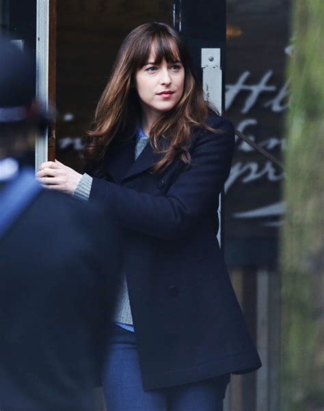 Dakota Johnson Fifty Shades Darker Set Pictures POPSUGAR